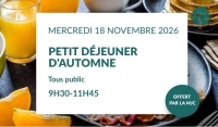 Petit déjeuner d’automne