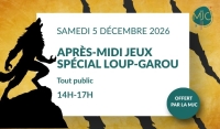 Samedis après-midi jeux &amp; rencontres (spécial loup-garou)